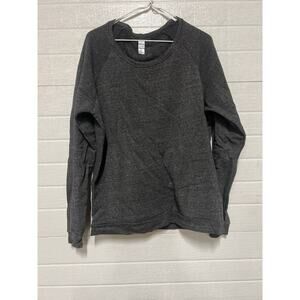 Alternative Men's Champ Eco-Fleece Sweatshirt- Eco Black Size XL